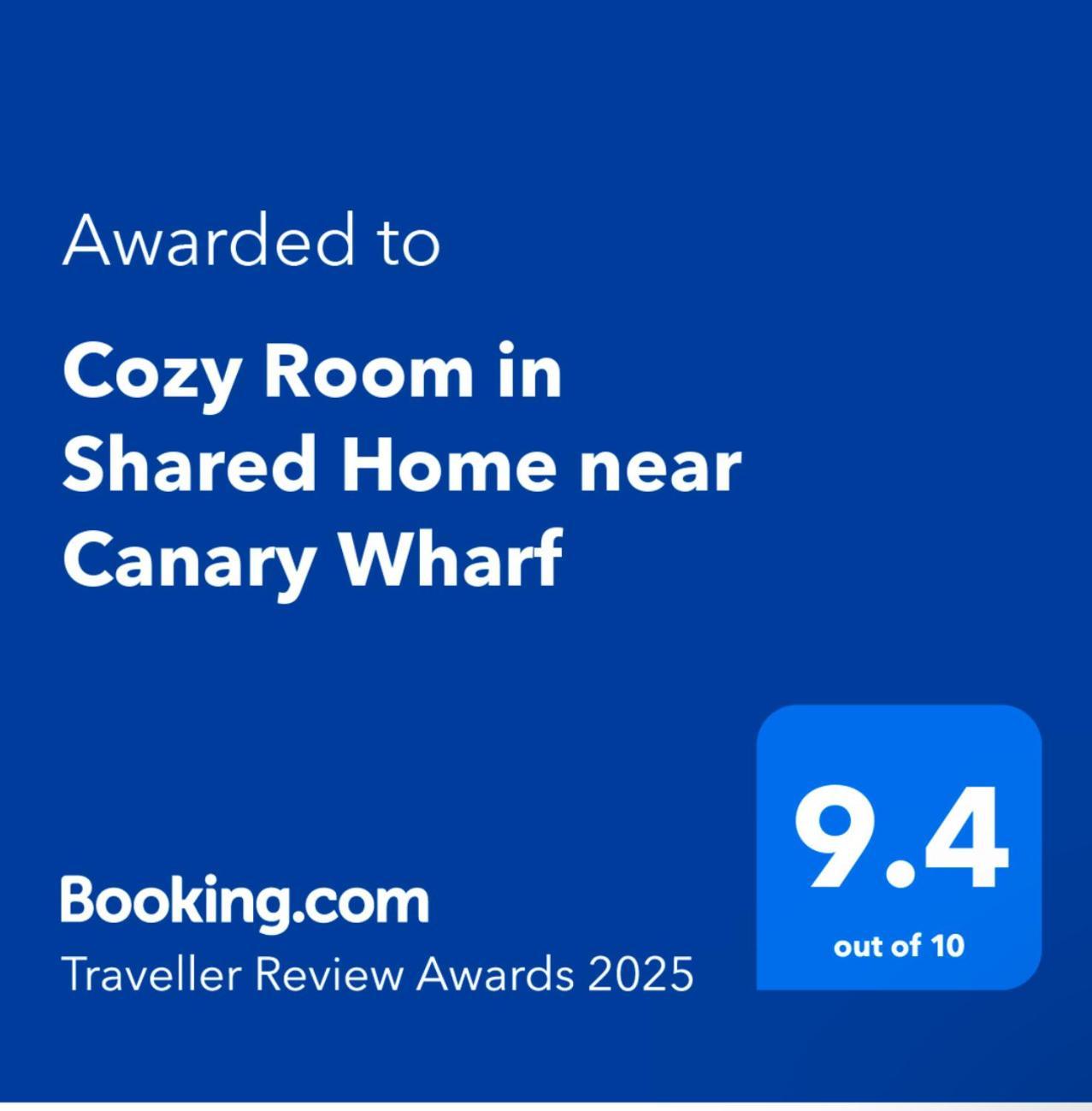Cozy Room In Shared Home Near Canary Wharf ロンドン エクステリア 写真